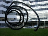 swirling sculpture